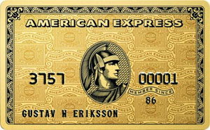    American Express Gold Card