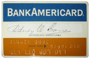  Bank of America BankAmericard 1967  